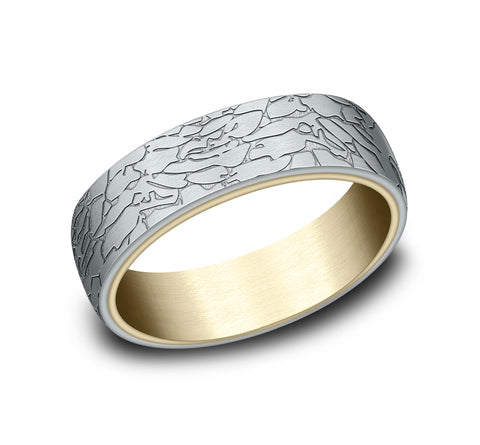 14K Yellow And White Gold Ring - Benchmark