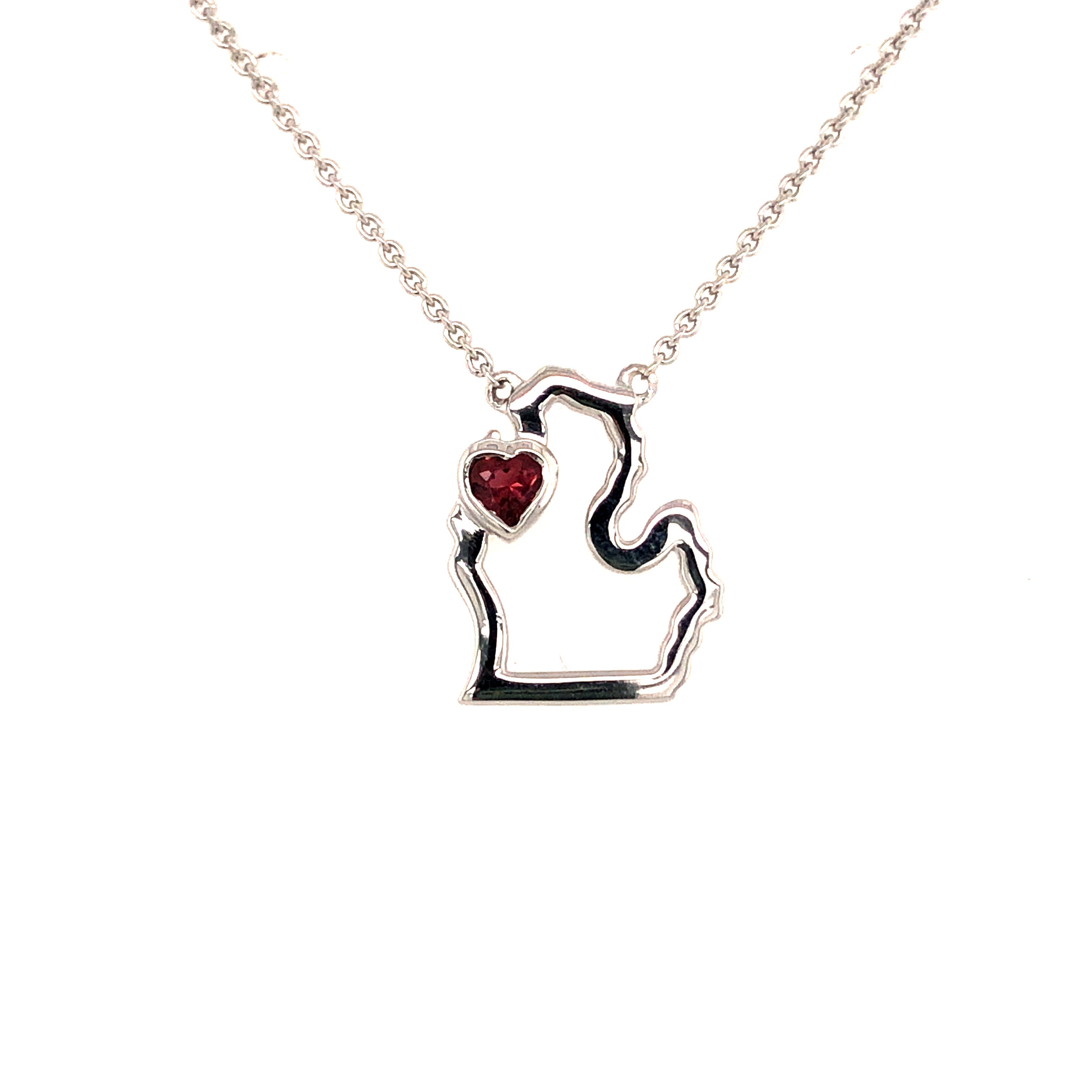 Sterling Silver Tourmaline Pendant