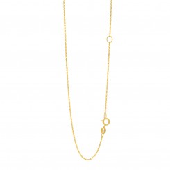 14K Yellow Gold Cable Link Necklace