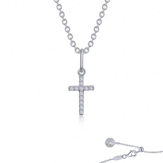 Sterling Silver Cubic Zirconia Pendant