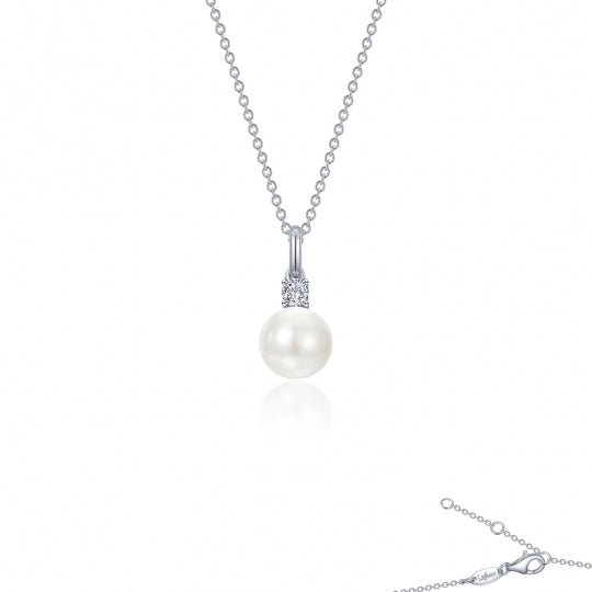 Sterling Silver Cubic Zirconia Pendant