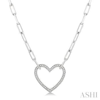 Sterling Silver Diamonds Pendant
