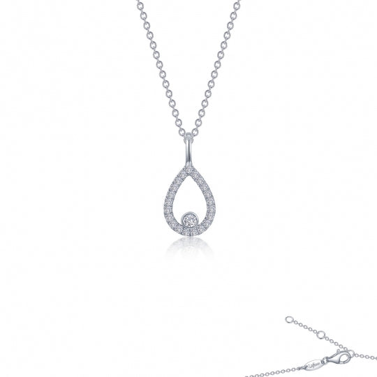Sterling Silver Cubic Zirconia Pendant