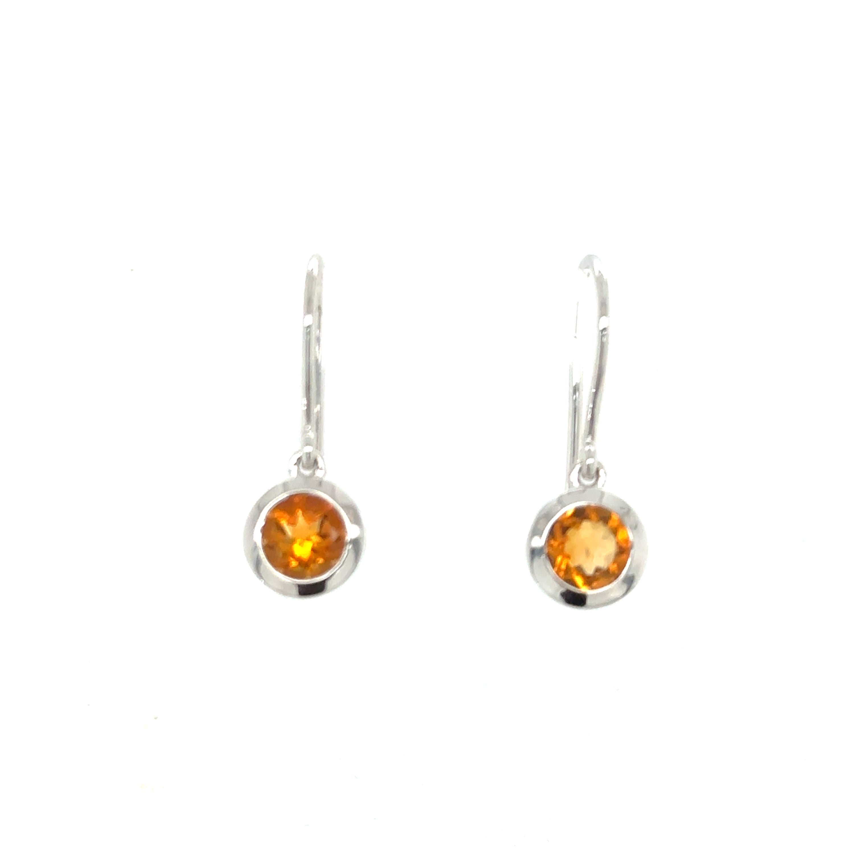 Sterling Silver Citrine Earrings