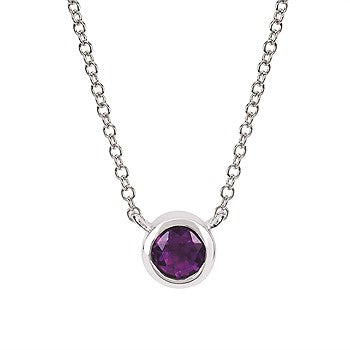 Sterling Silver Amethyst Pendant