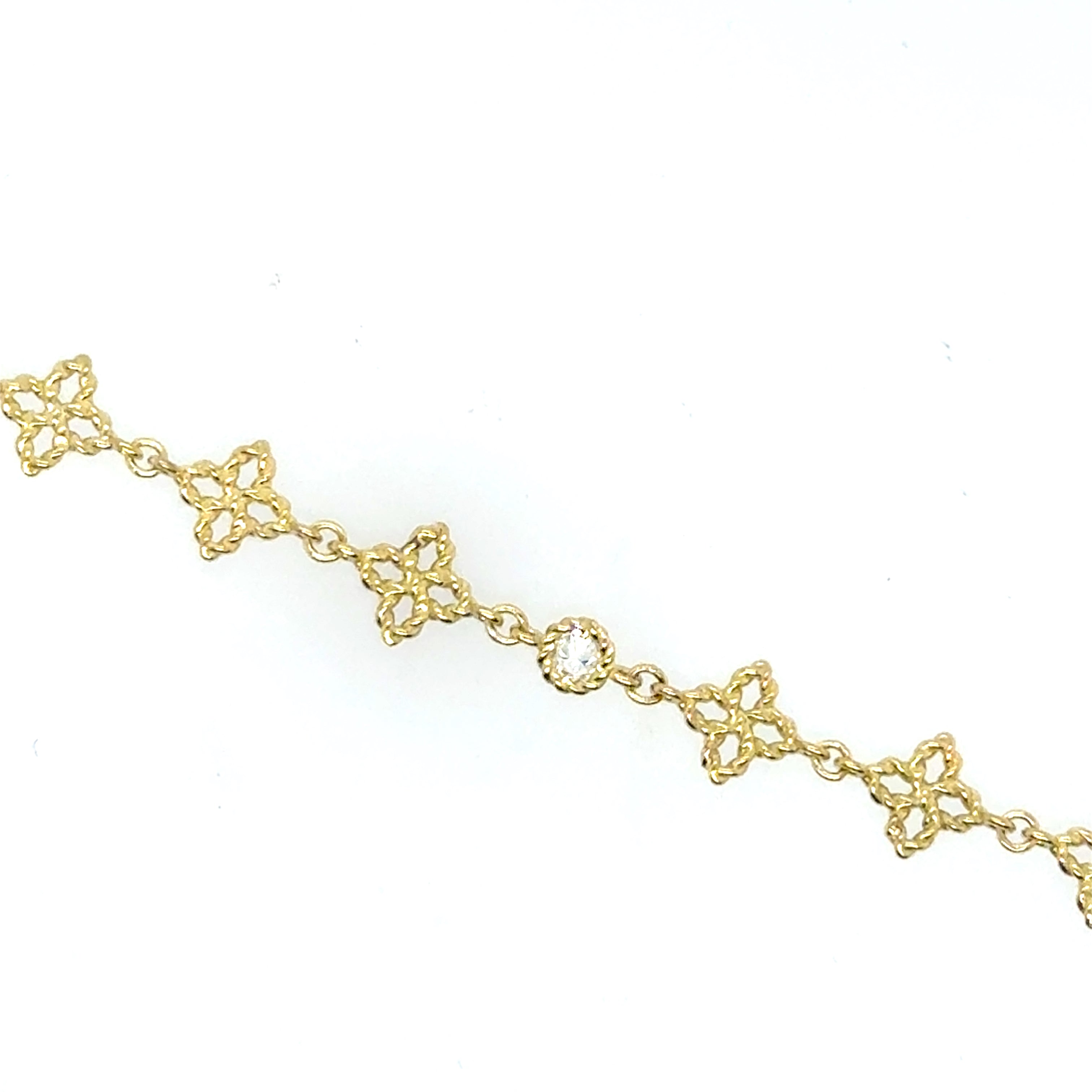 18 Karat Diamond Bracelet