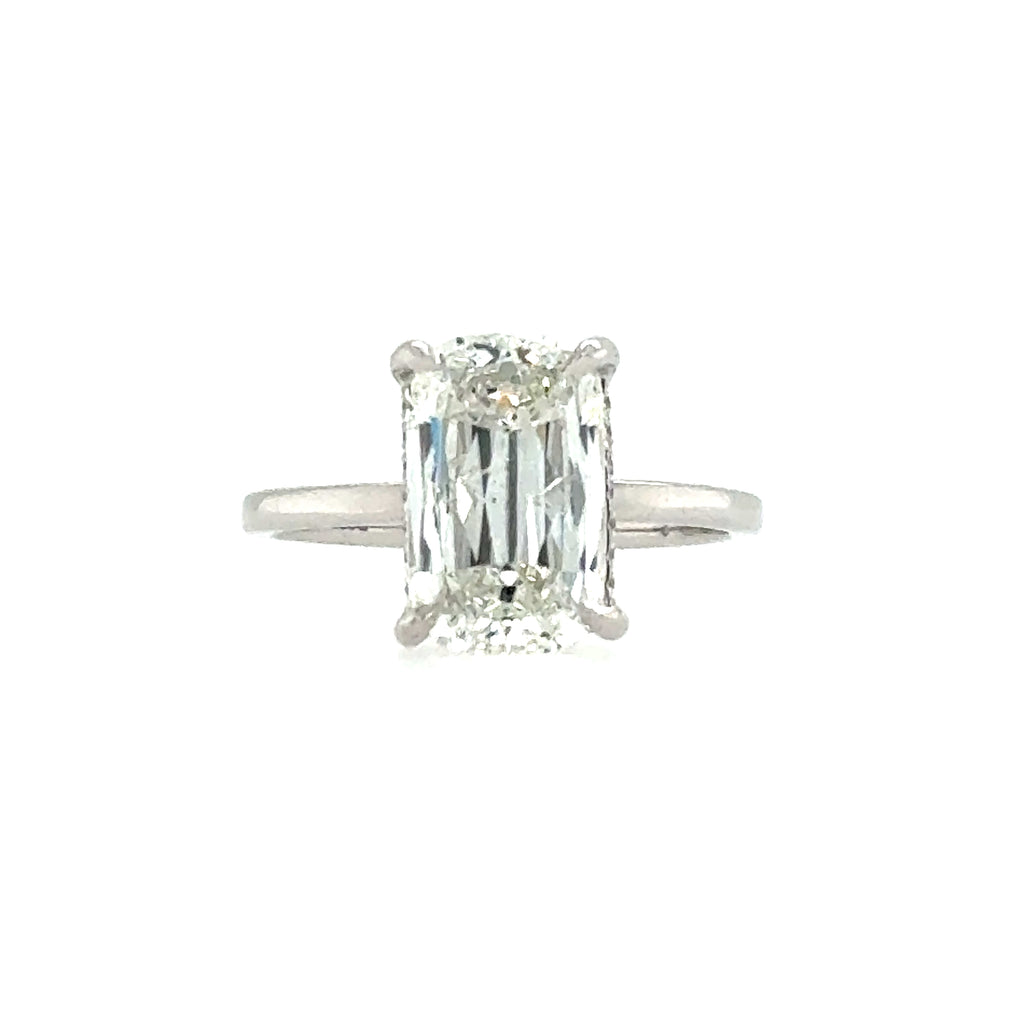 18k White Gold Lakeshore Heritage Diamond Engagement Ring