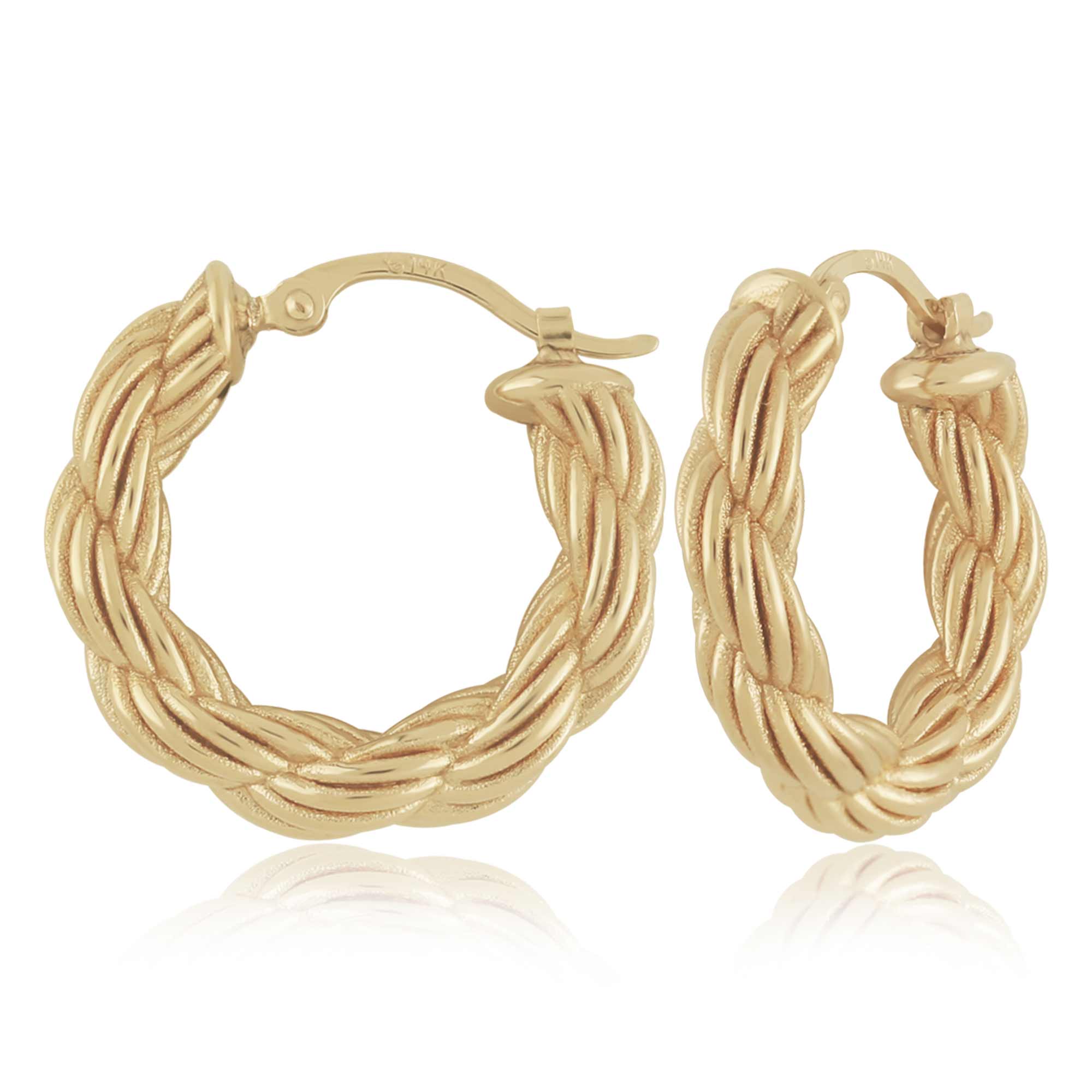 Vermeil Hoop Earrings - Carla