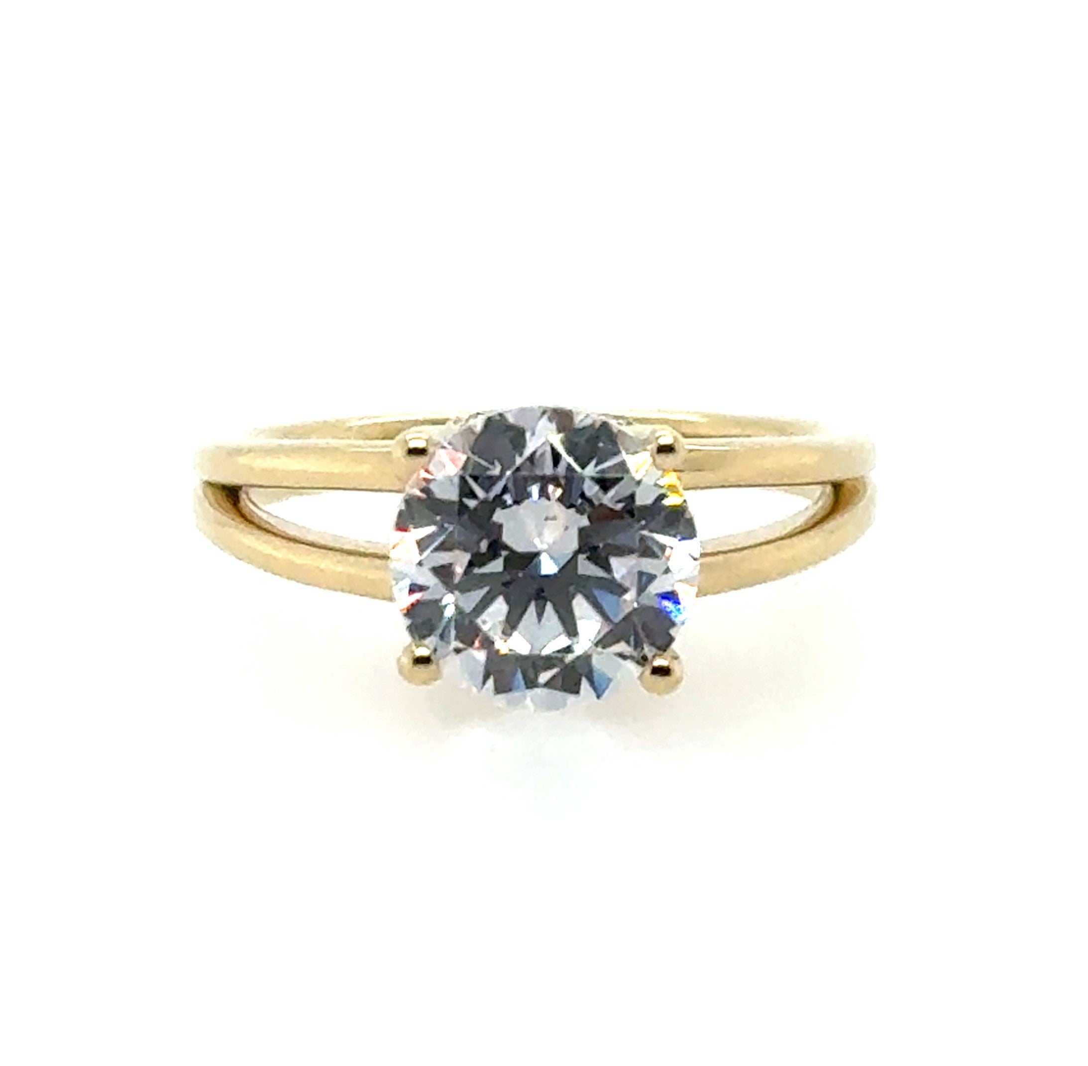 14 Karat Semi Mount Semi-Mount *center stone not included - Gemsone Corp.