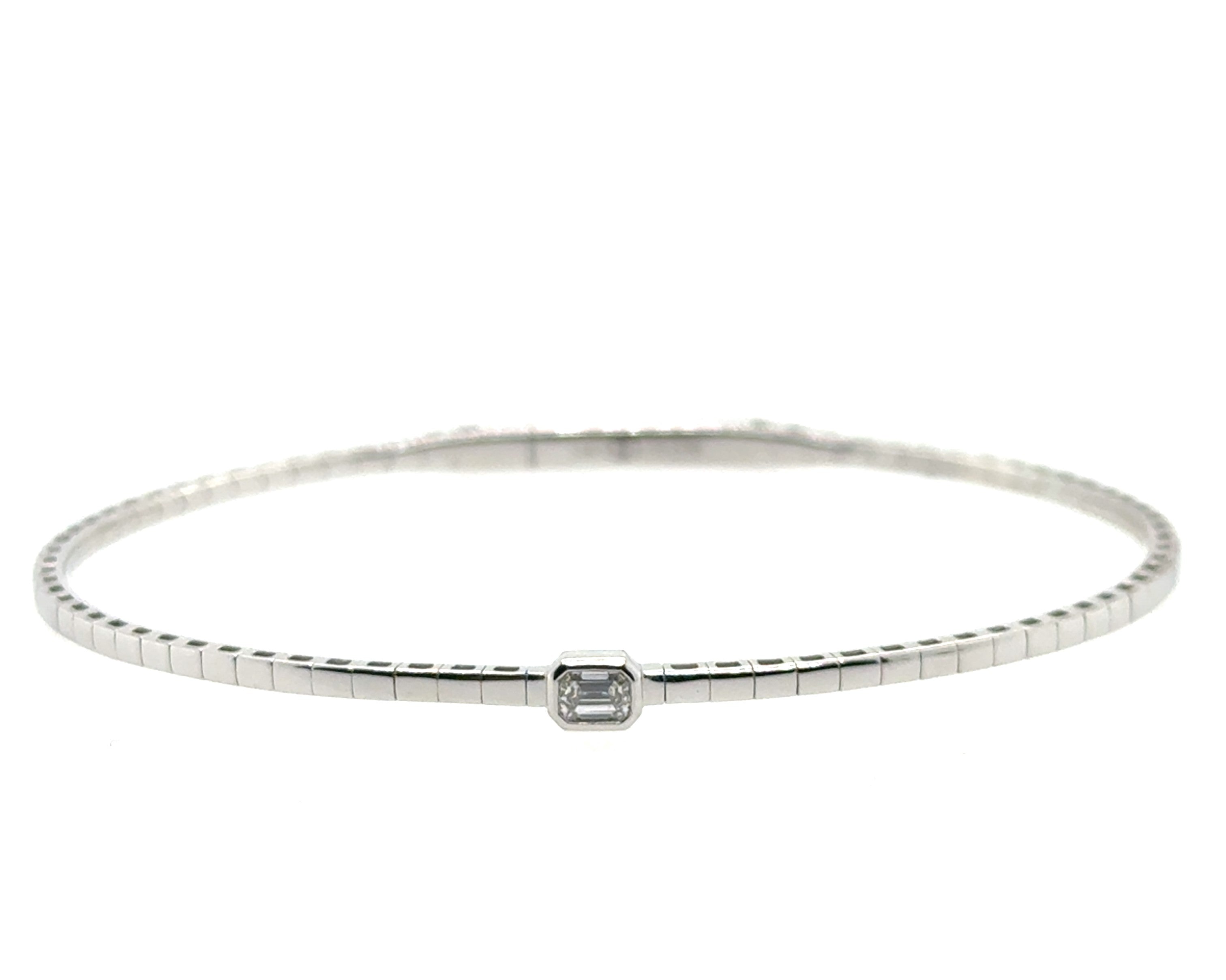 14 Karat Diamond Flexie Bracelet
