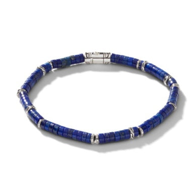 Sterling Silver Lapis Bracelet