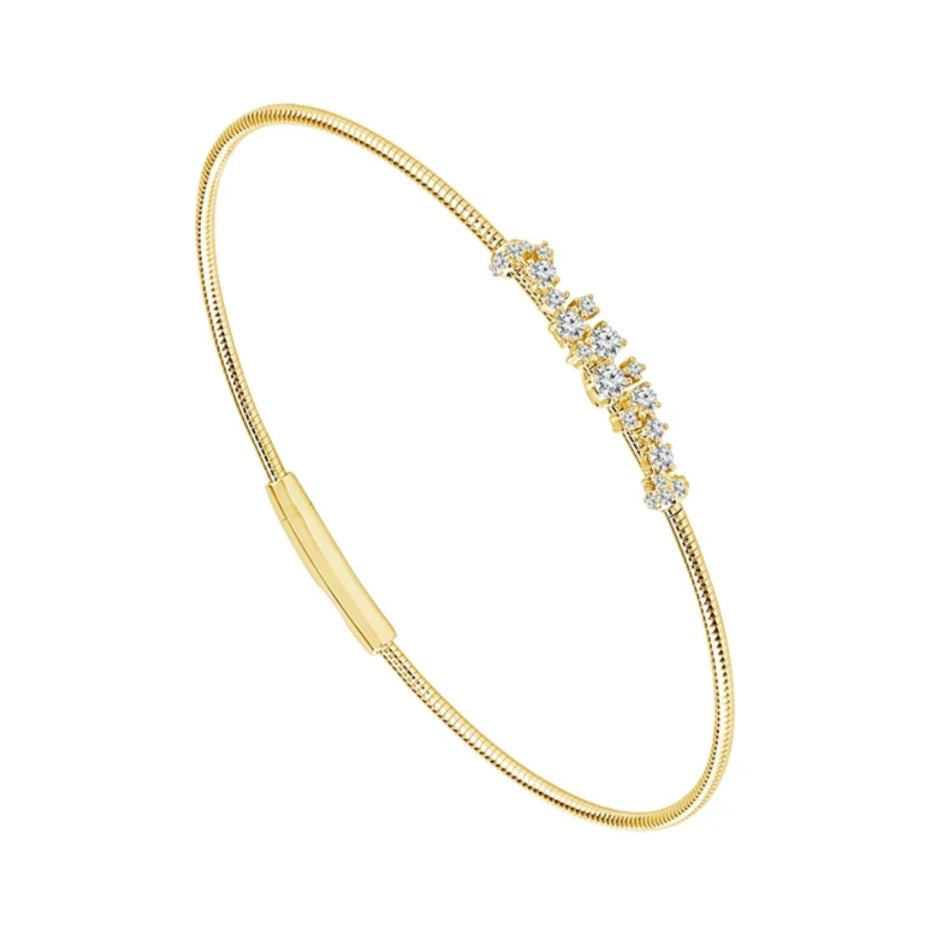 14 Karat Diamond Flexie Bracelet - IDD USA LLC