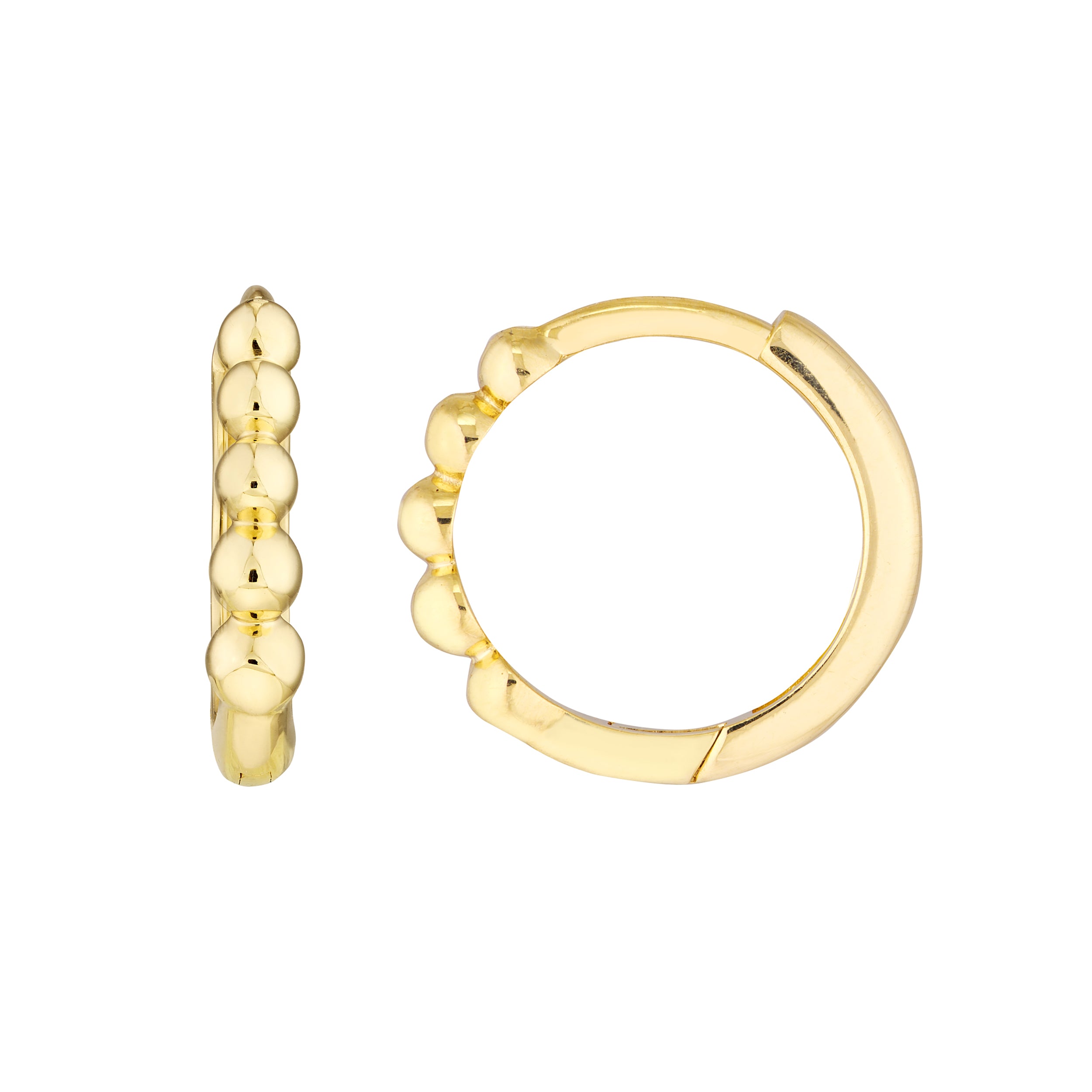 Small Hoop Earrings - Midas Chain