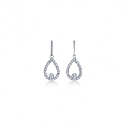 Sterling Silver Cubic Zirconia Earrings