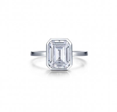Sterling Silver Cubic Zirconia Ring