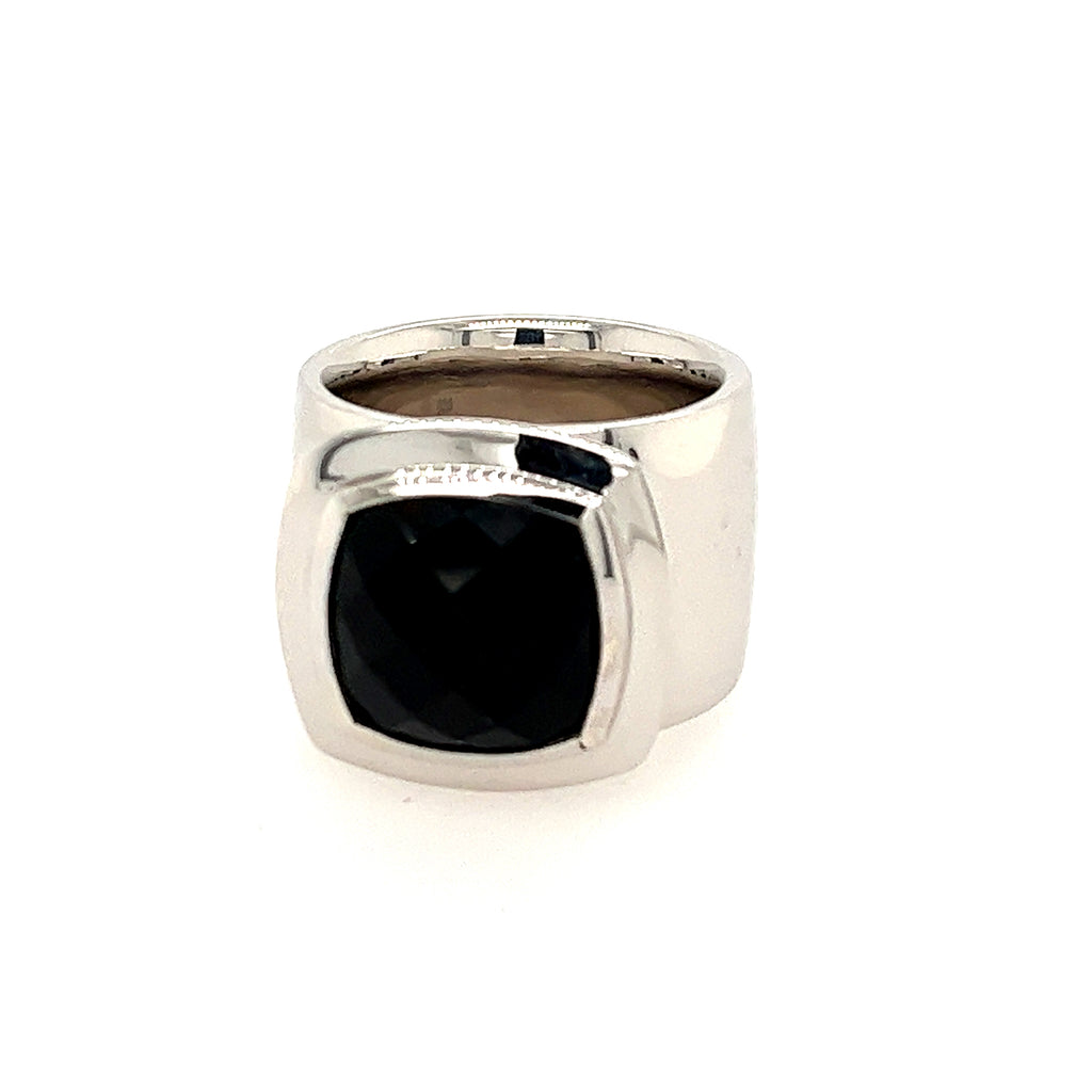 Sterling Silver Onyx Ring