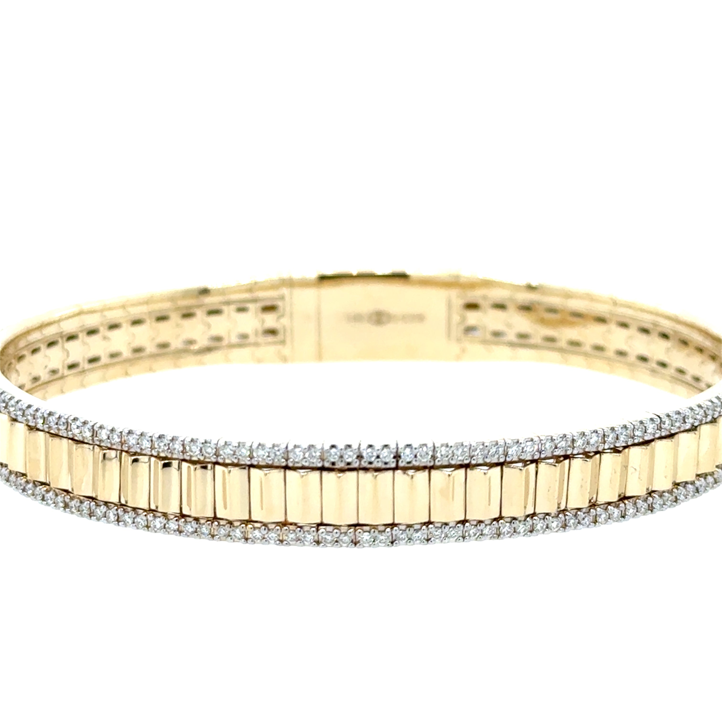 14 Karat Diamond Flexie Bracelet