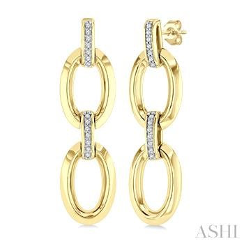 Vermeil Diamond Earrings