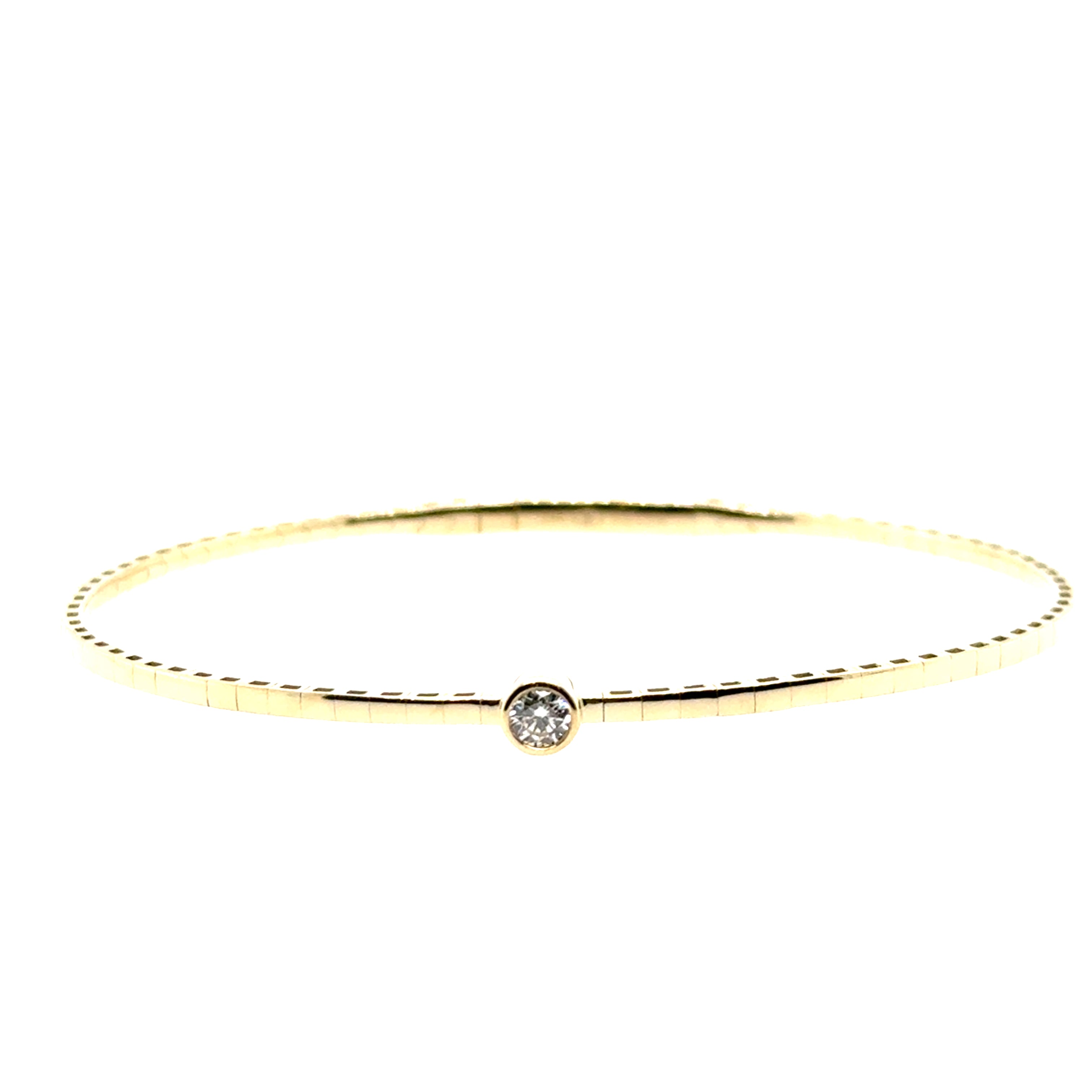 14 Karat Diamond Flexie Bracelet