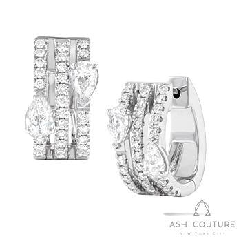 18 Karat Couture Diamond Earrings