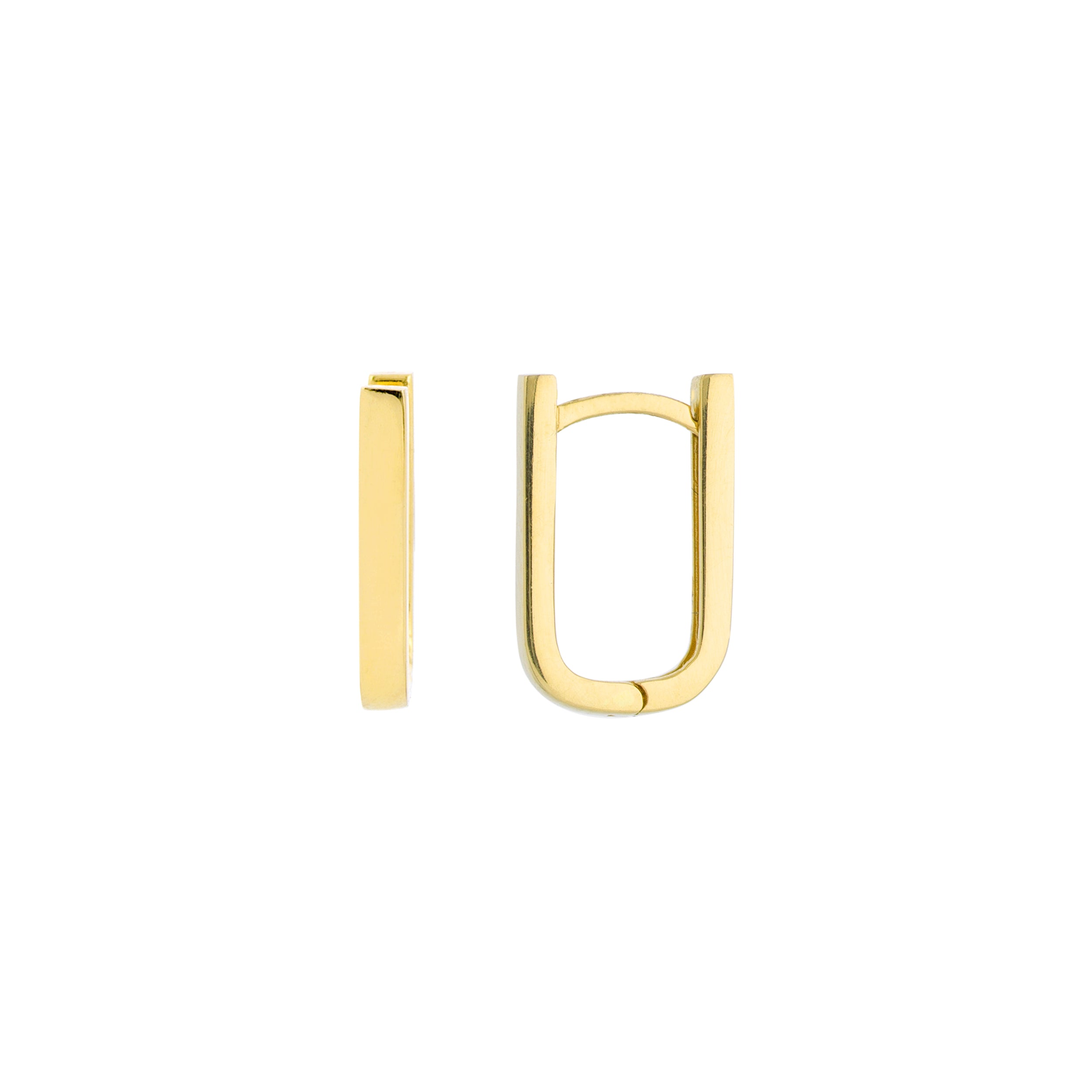 Small Hoop Earrings - Midas Chain