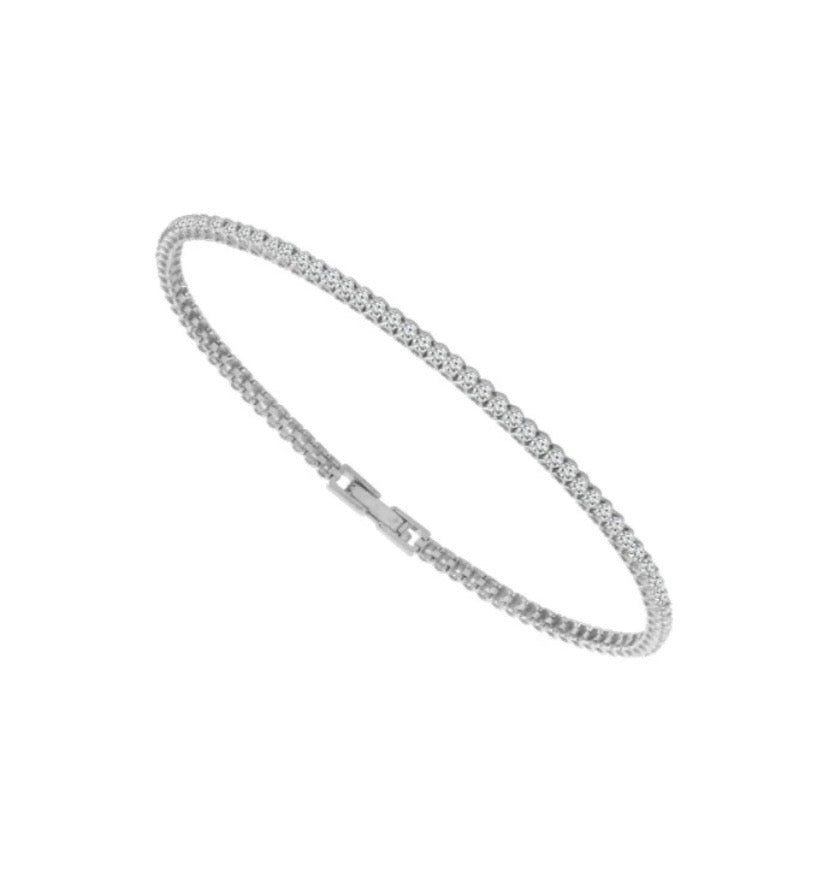 14 Karat Diamond Tennis Bracelet - IDD USA LLC