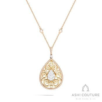 18 Karat Couture Diamond Pendant