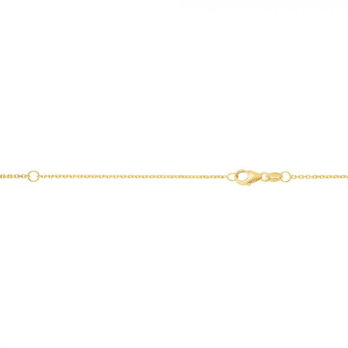 14K Yellow Gold Cable Link Necklace - Royal Chain Inc.