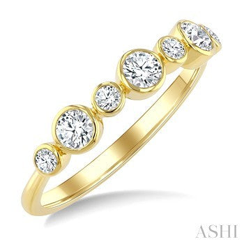 14 Karat Bezel Diamond Ring