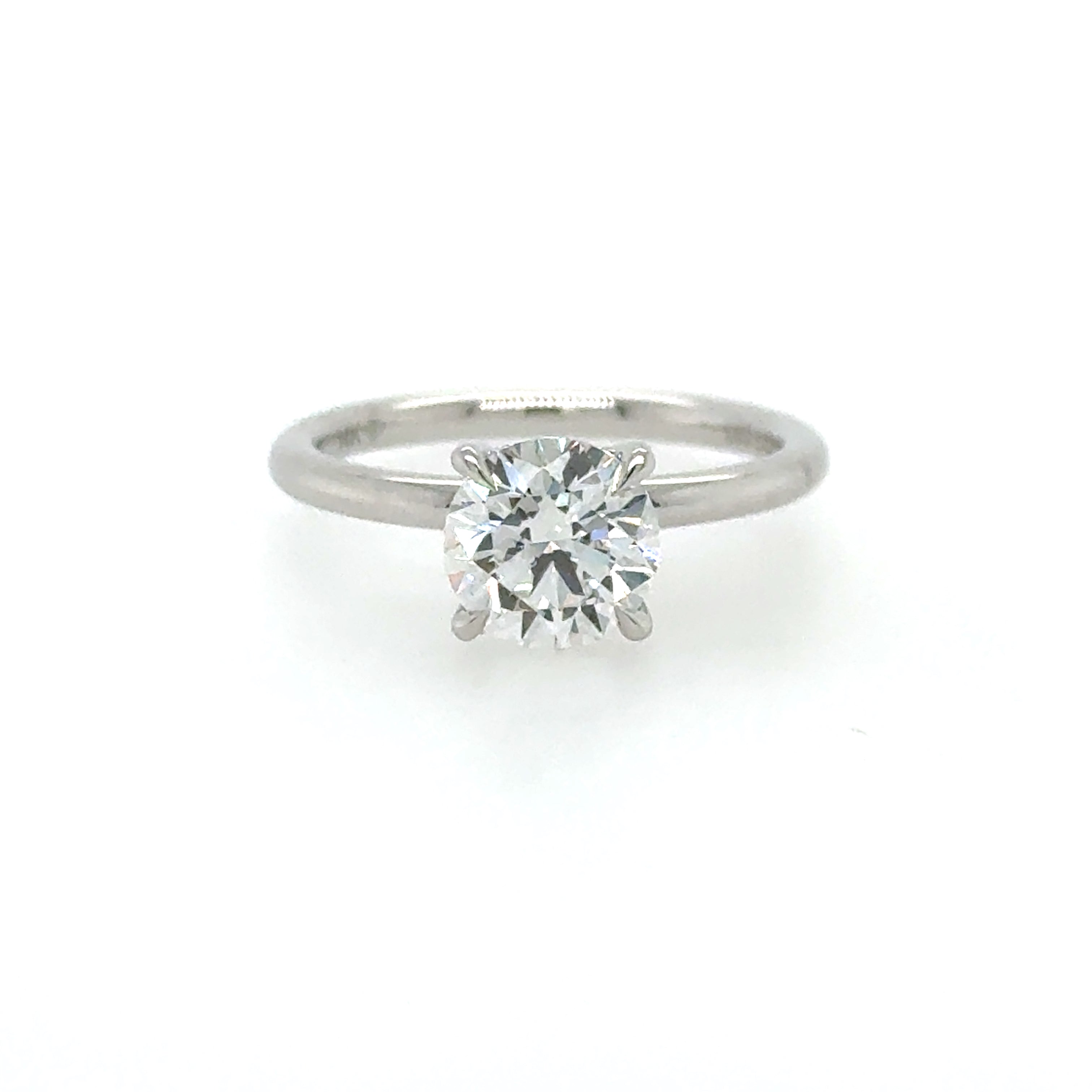 14 Karat Solitaire Lab Grown Diamond Engagement Ring