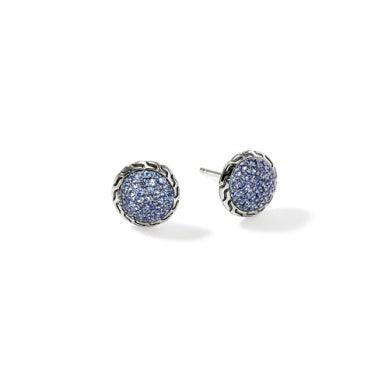 Sterling Silver Sapphire Earrings