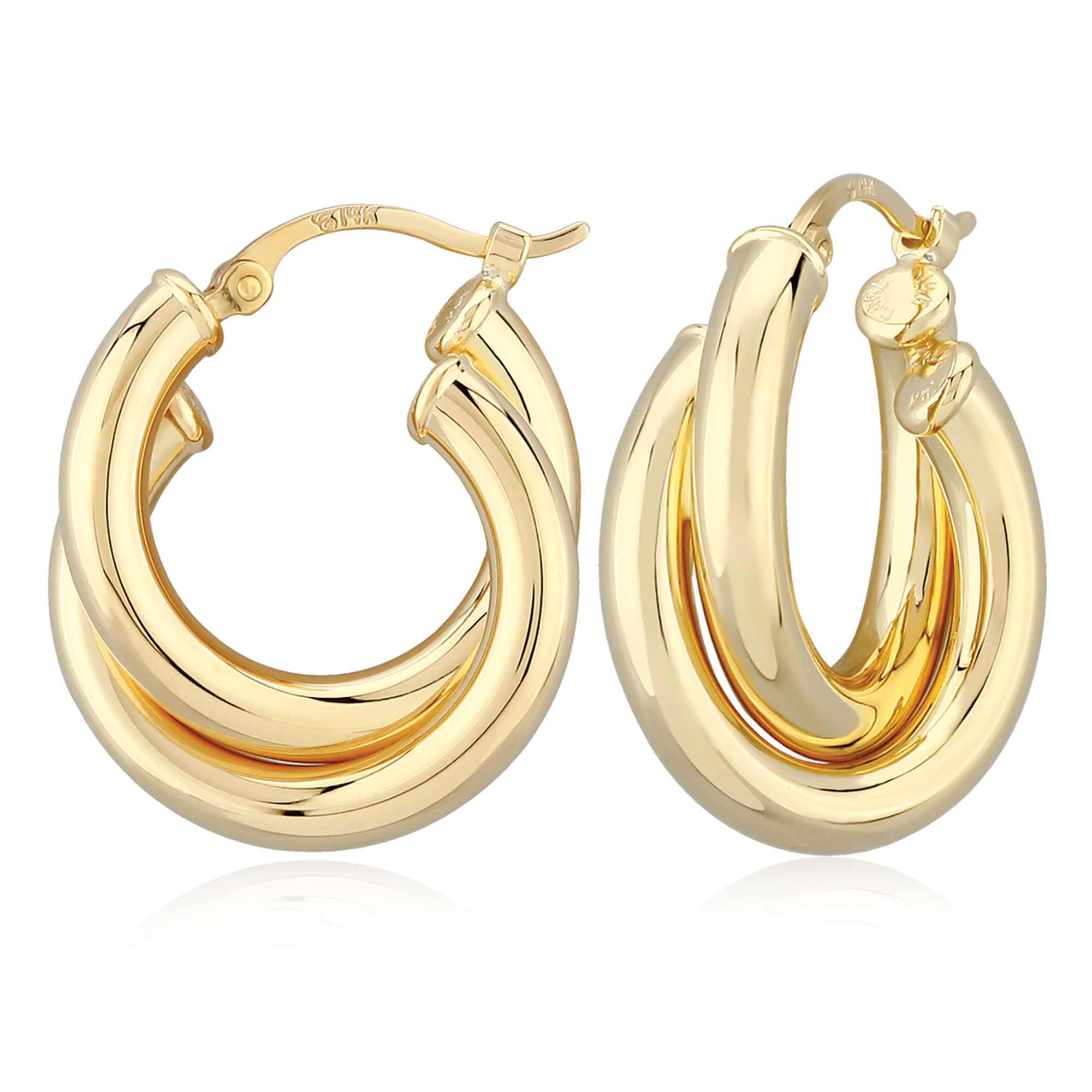 Vermeil Hoop Earrings - Carla
