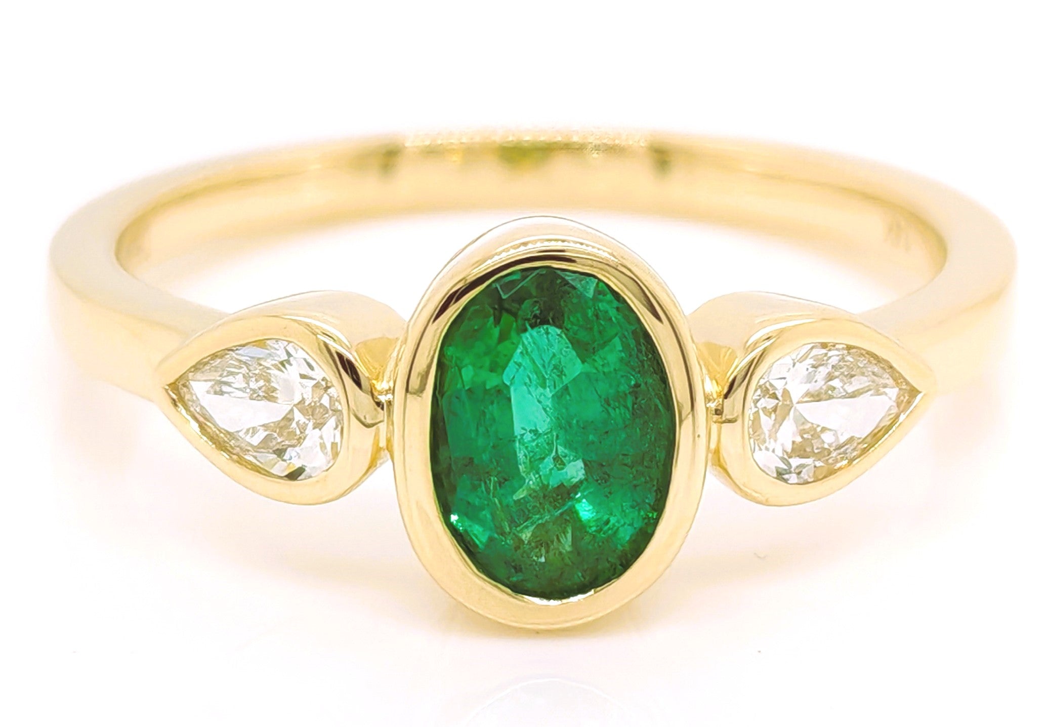 18 Karat Sapphire Ring