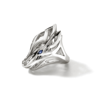 Sterling Silver Diamond Ring - John Hardy