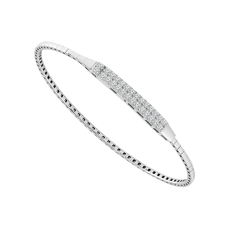 14 Karat Diamond Flexie Bracelet