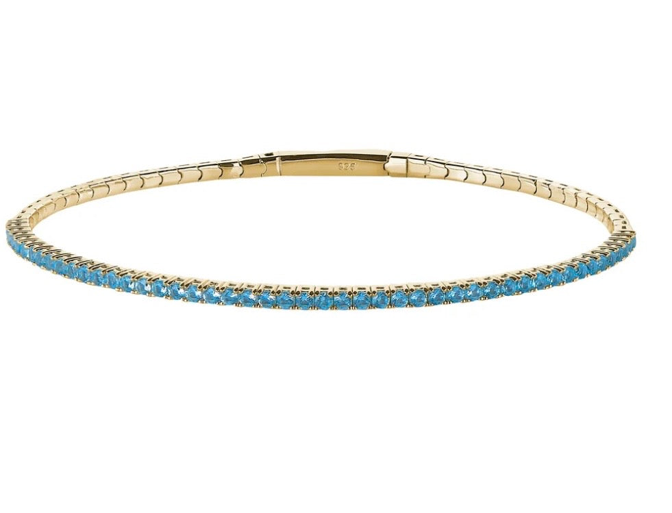 Vermeil Simulated birthstones