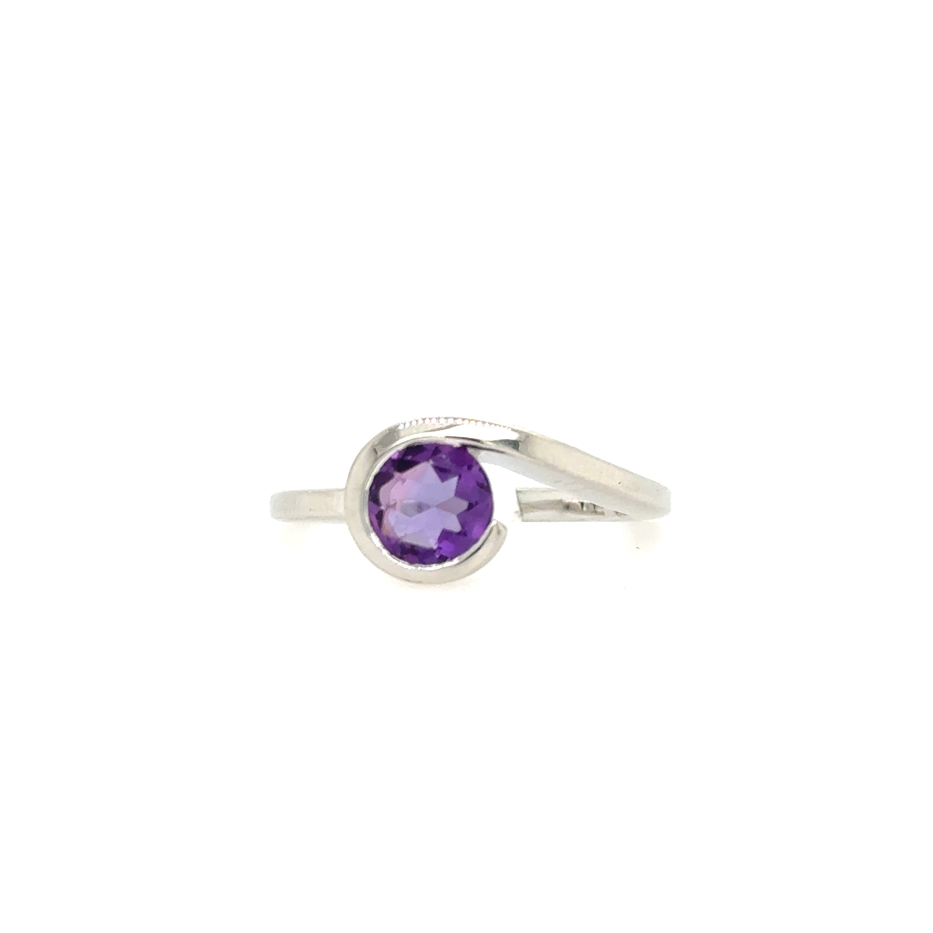 Sterling Silver Amethyst Ring