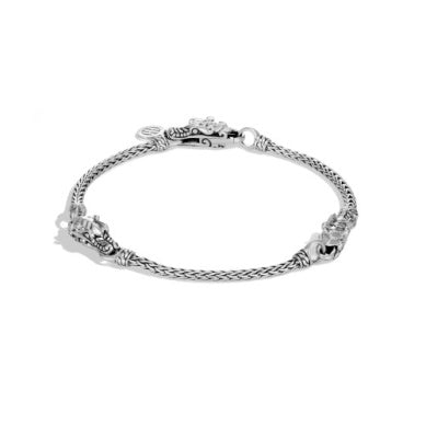 Sterling Silver Naga Bracelet