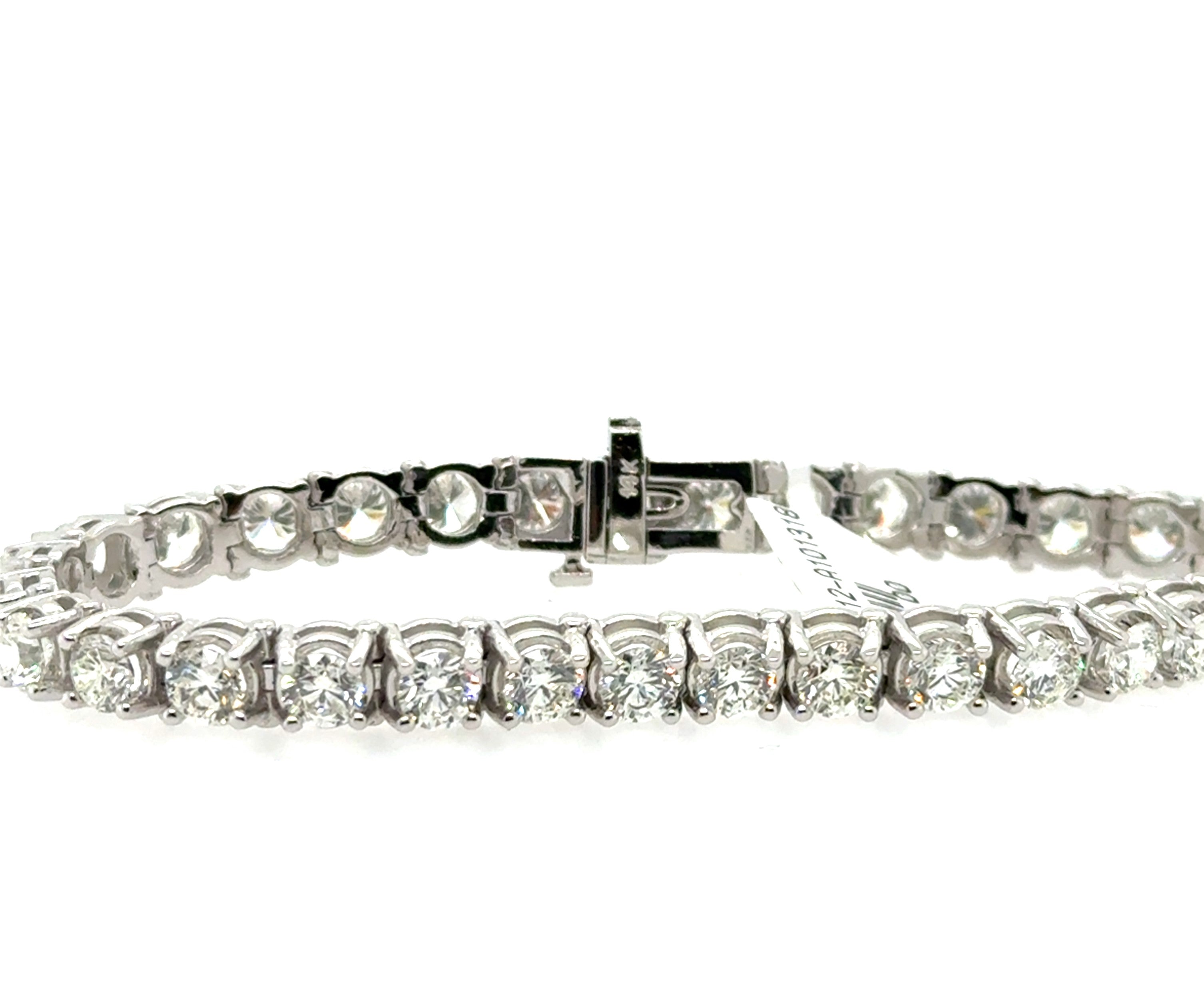 14 Karat Diamond Tennis Bracelet