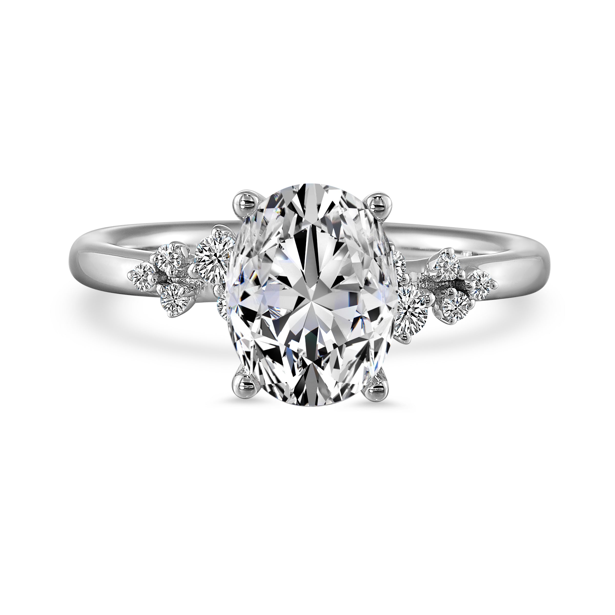 14 Karat Lakeshore Semi-Mount *center stone not included - Gemsone Corp.