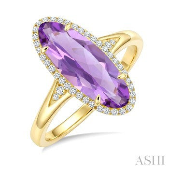 10 Karat Amethyst Ring