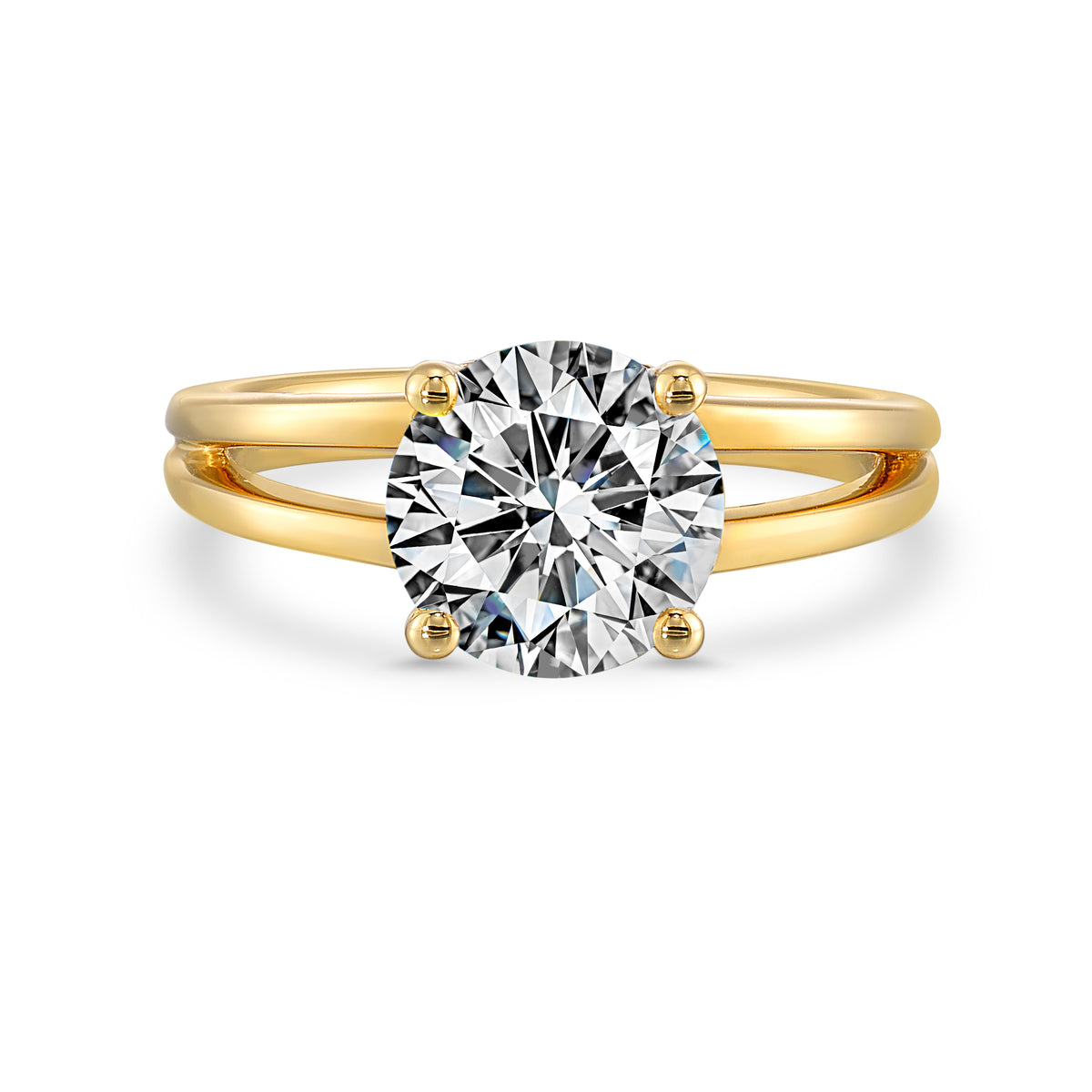 14 Karat Semi Mount Semi-Mount *center stone not included - Gemsone Corp.