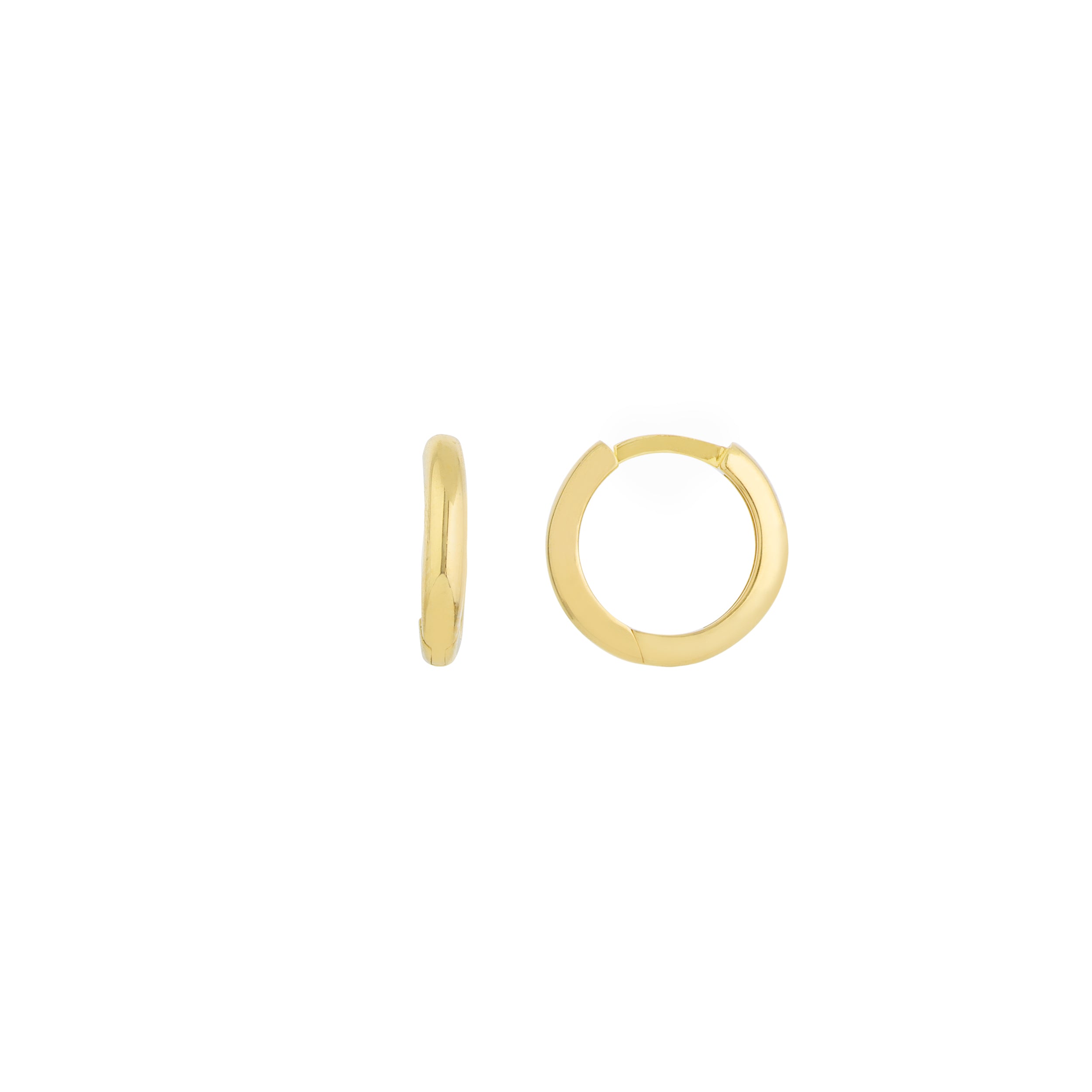 Small Hoop Earrings - Midas Chain
