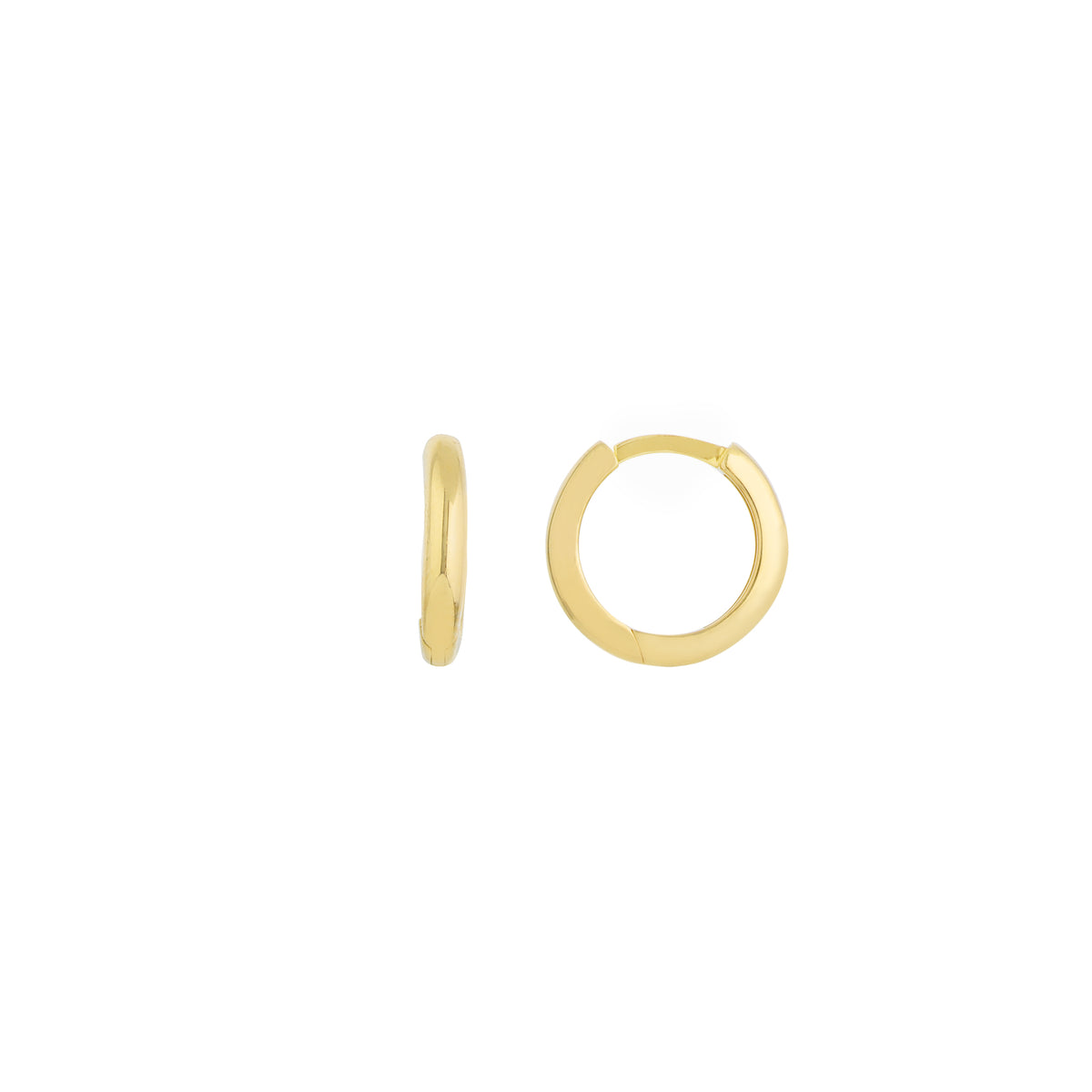 Small Hoop Earrings - Midas Chain