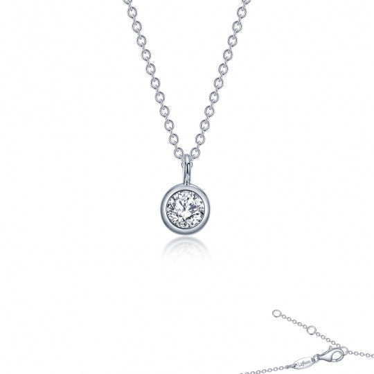 Sterling Silver Cubic Zirconia Pendant