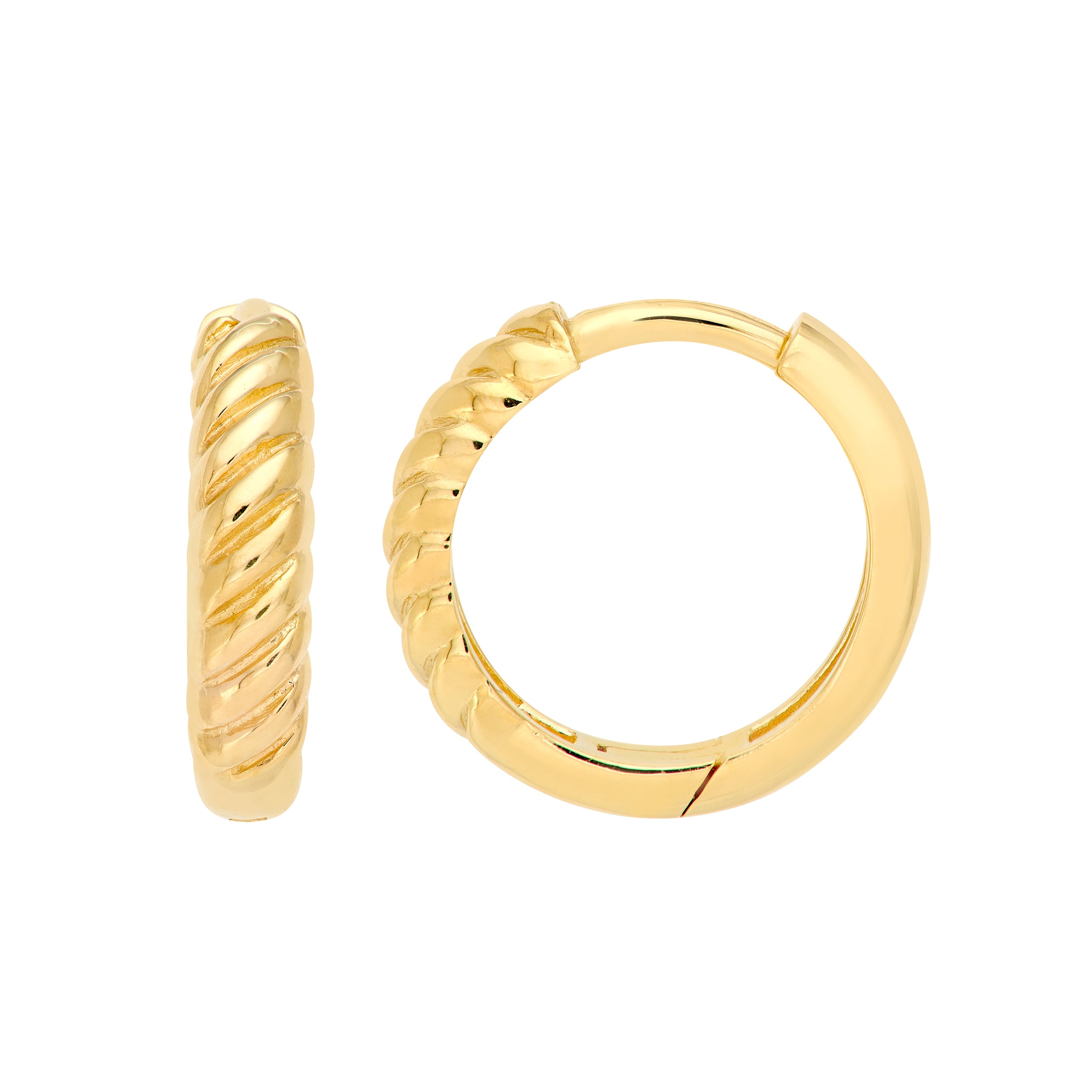 Small Hoop Earrings - Midas Chain