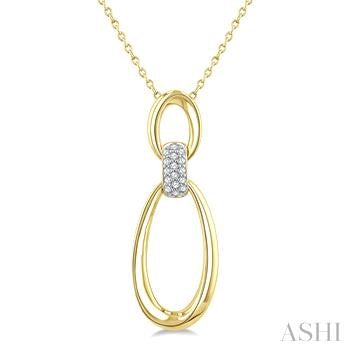 Vermeil Diamond Pendant