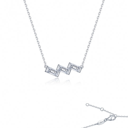 Sterling Silver Cubic Zirconia Pendant