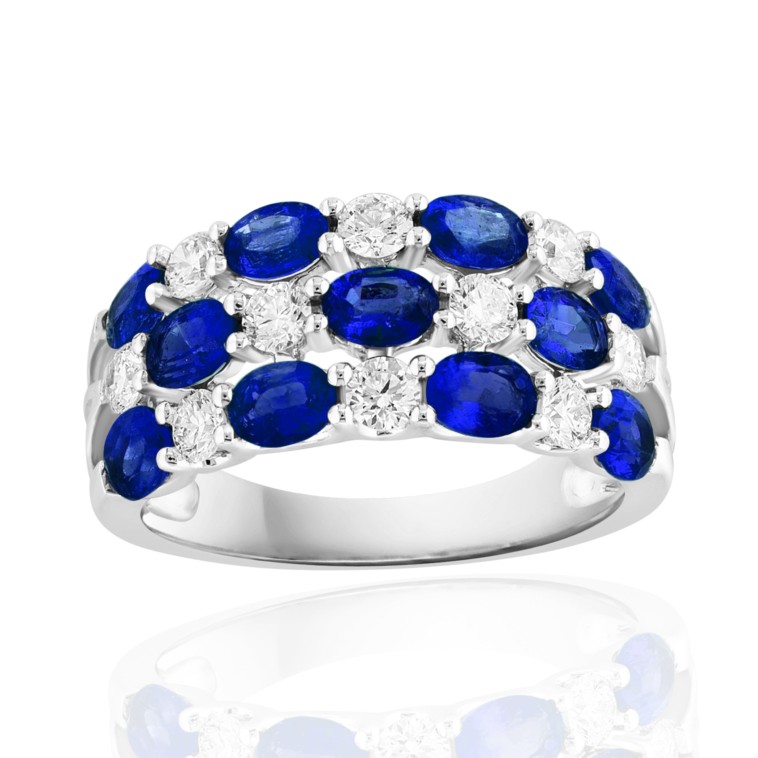 18 Karat Sapphires Ring