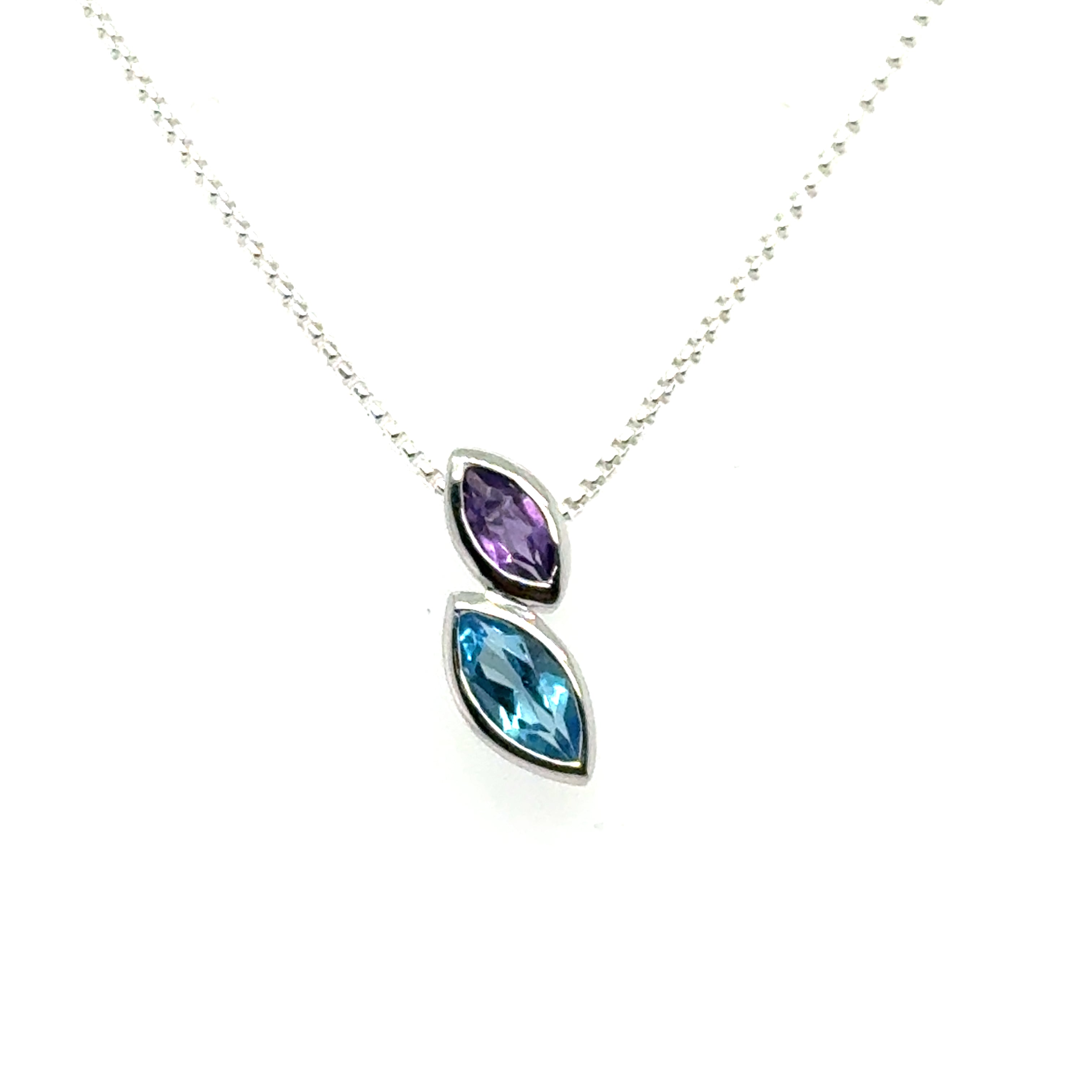 Sterling Silver Amethyst Pendant